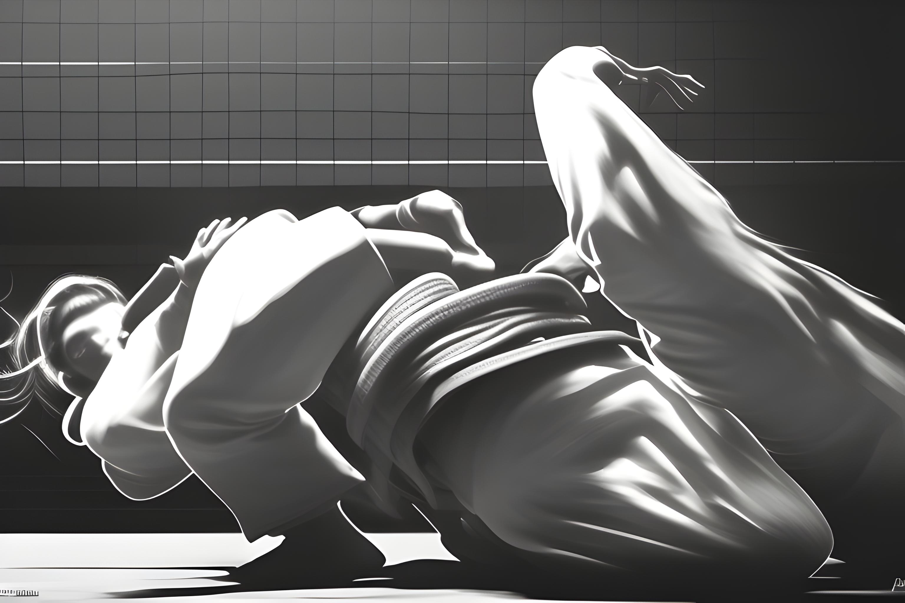 une photo de l'athlète de judo abe hifumi 